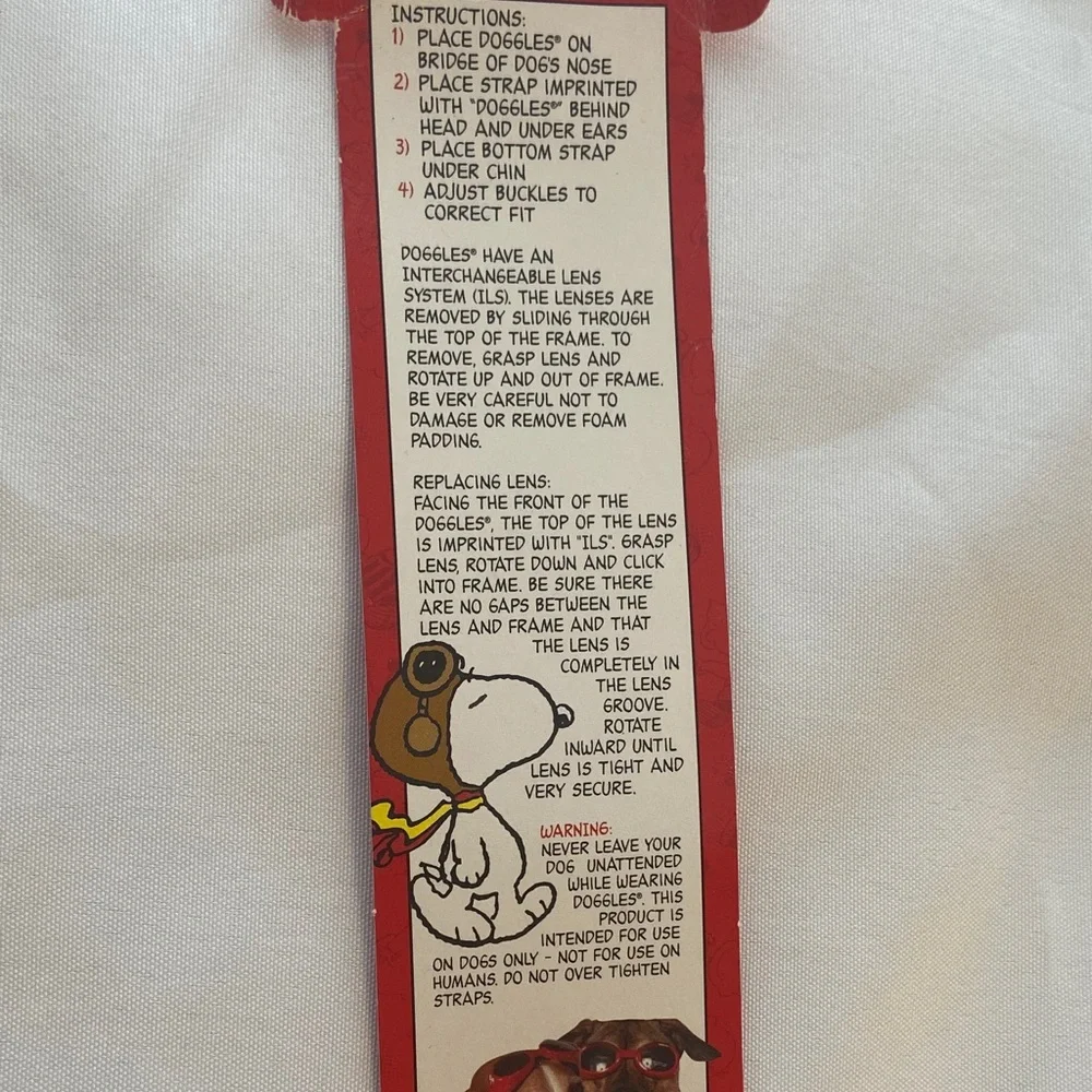 Red Dog Goggles